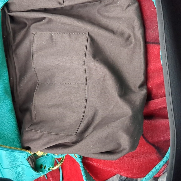 Onna Ehrich Cyan large leather bag - Picture 8 of 11